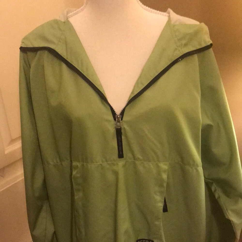 Pull over athletic jacket